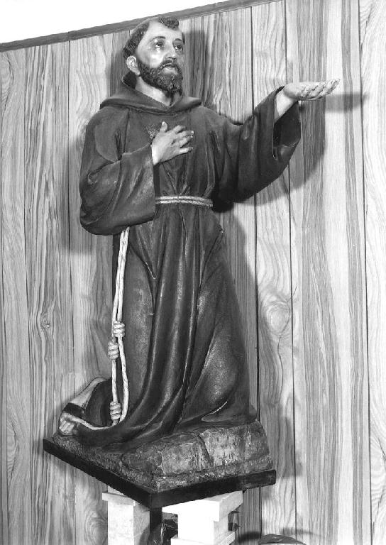 San Francesco d'Assisi (statua) - produzione Italia settentrionale (primo quarto sec. XX)