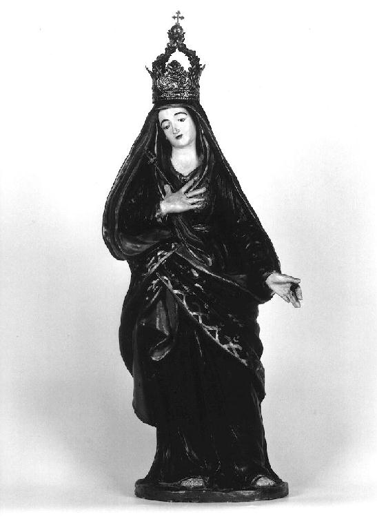 Madonna Addolorata (statua) - ambito emiliano (seconda metà sec. XVIII)