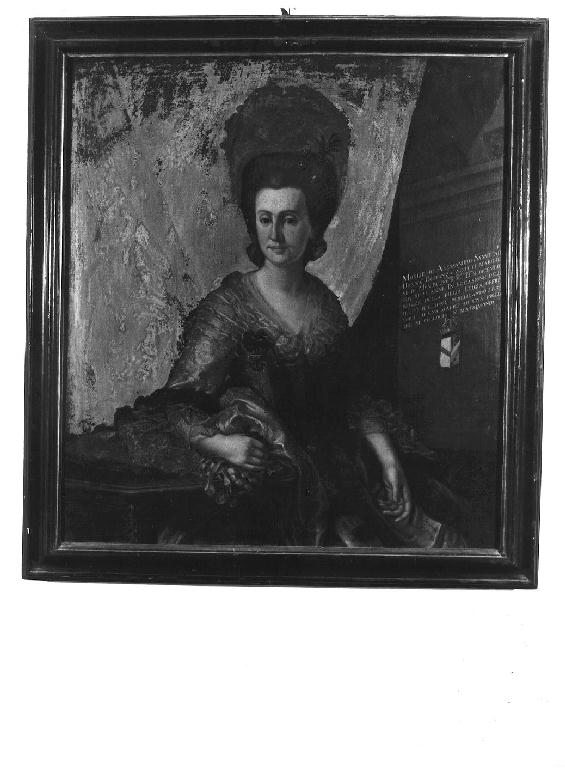 ritratto di Costanza Scotti Sanvitale (dipinto) - ambito parmense (terzo quarto sec. XVIII)