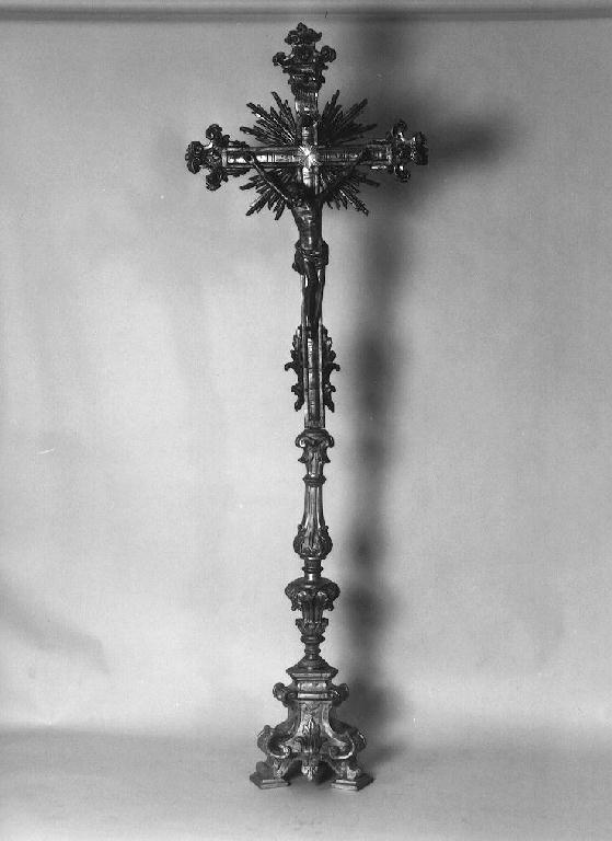 croce d'altare - ambito parmense (seconda metà sec. XVIII)