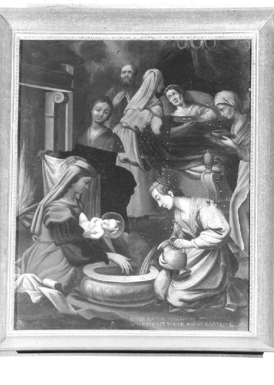 Nascita di San Giovanni Battista (dipinto) - ambito emiliano (fine/inizio secc. XVI/ XVII)