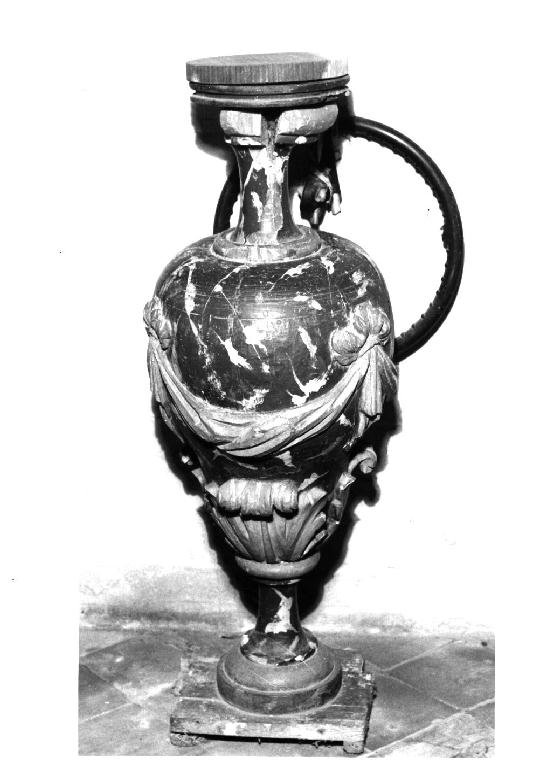 vaso, serie - ambito parmense (seconda metà sec. XVII)