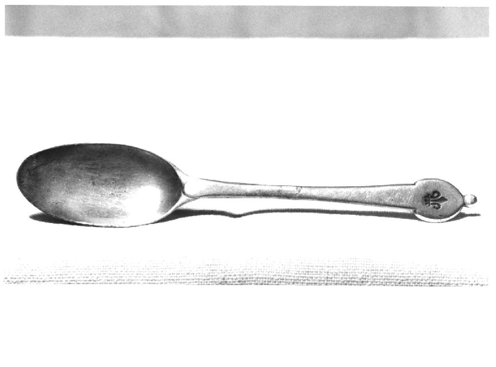 cucchiaio per incenso - ambito parmense (primo quarto sec. XVII)
