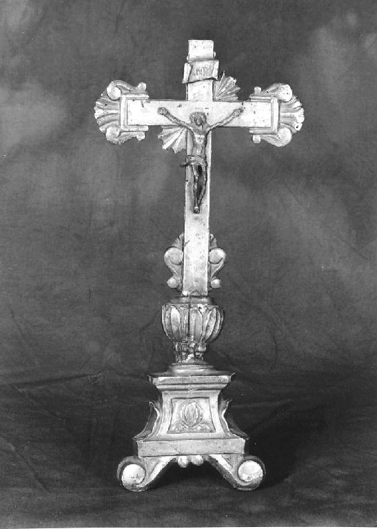 croce d'altare - ambito parmense (prima metà sec. XIX)