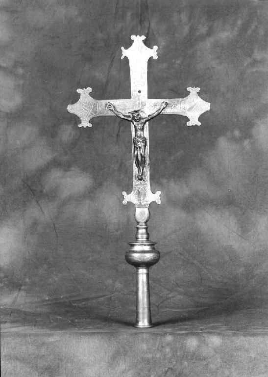 croce processionale - ambito emiliano (sec. XVI)