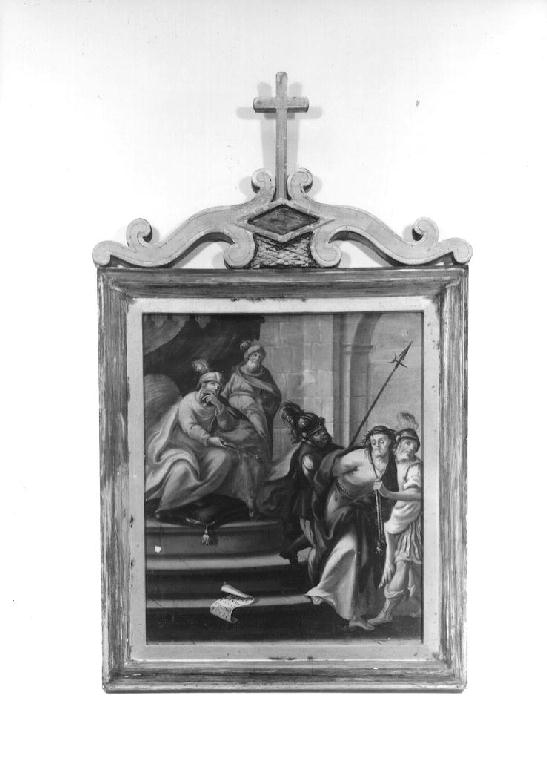 stazioni della Via Crucis (dipinto, insieme) - ambito parmense (sec. XVIII)