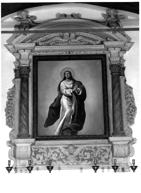 Madonna Assunta (dipinto) di Garulli Giuseppe (sec. XX)