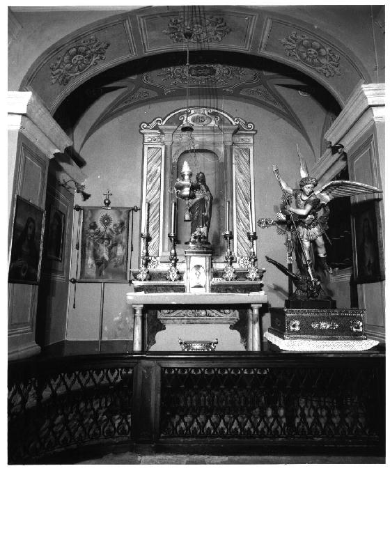 altare - a mensa - ambito parmense (fine sec. XIX)