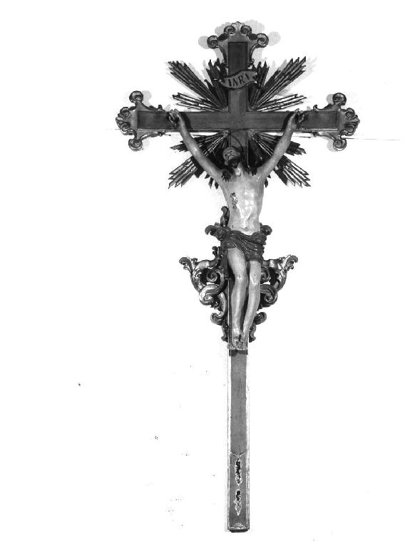 croce processionale - ambito parmense (sec. XVIII)