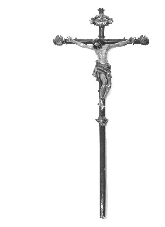 croce processionale - ambito parmense (fine sec. XVII)