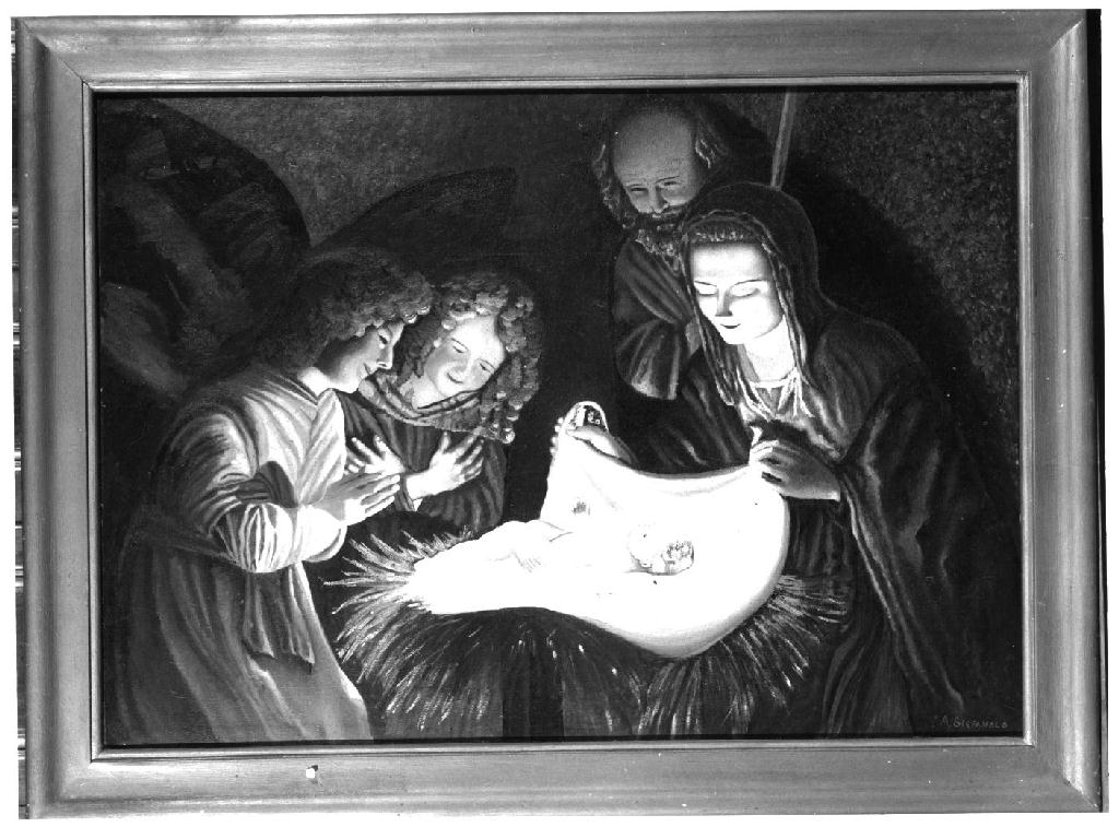 Natività di Gesù (dipinto) di Stefanolo A (sec. XX)