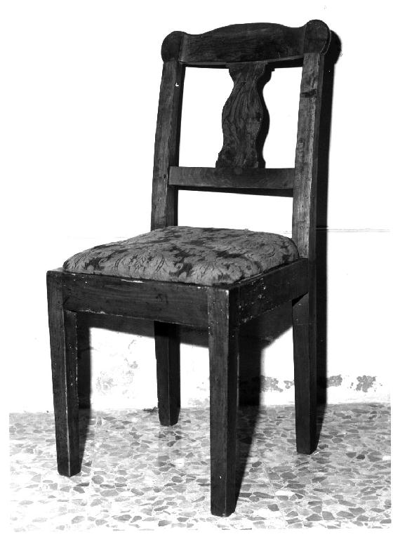 sedia - ambito parmense (fine sec. XIX)