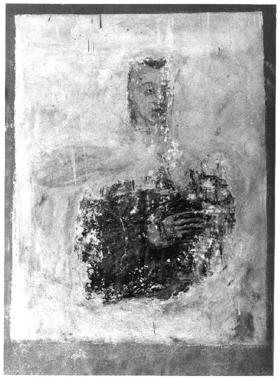 figura maschile (dipinto) - ambito emiliano (sec. XV)