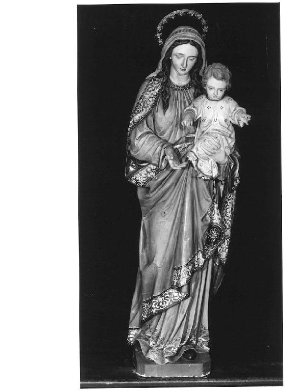 Madonna del Rosario (statua) - produzione Italia settentrionale (sec. XX)