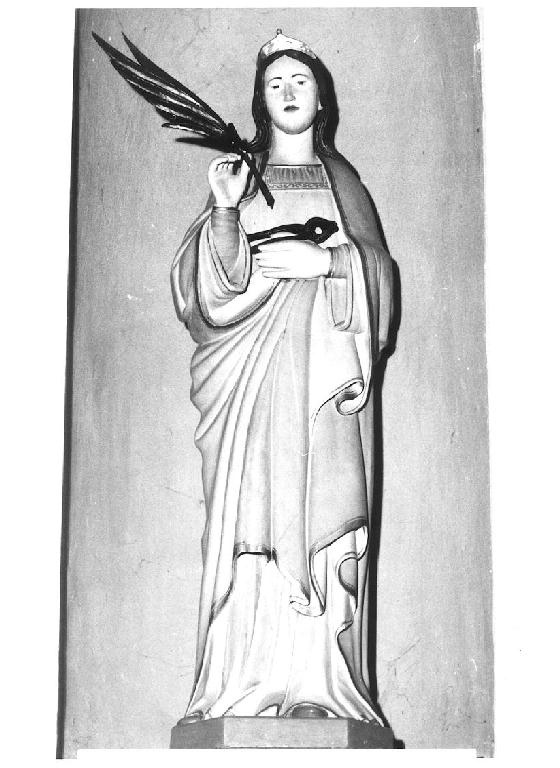 Sant'Agata (statua) - ambito parmense (sec. XIX)