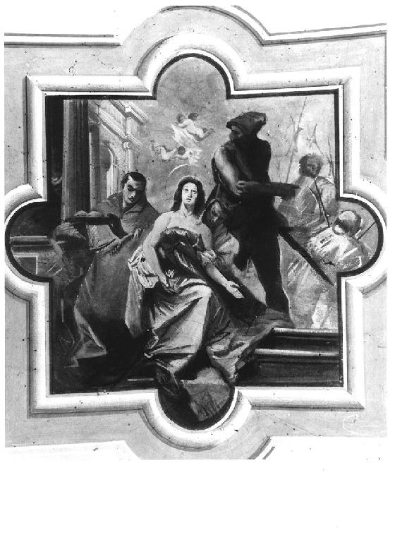 Martirio di Sant'Agata (dipinto) di Furlotti Pietro (sec. XX)