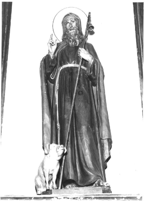 Sant'Antonio Abate (statua) di Perathoner Ferdinand (sec. XX)