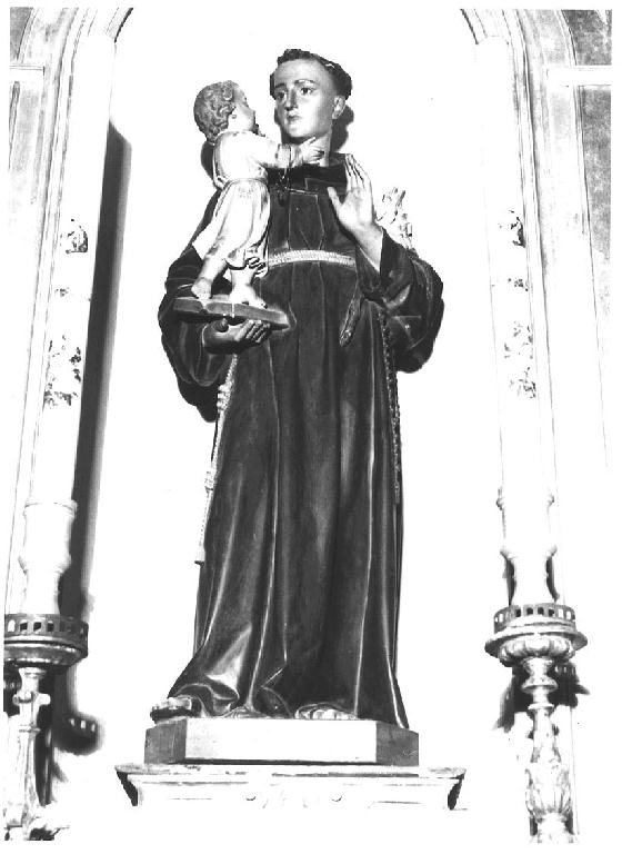 Sant'Antonio da Padova (statua) di Ditta Baffl (sec. XX)