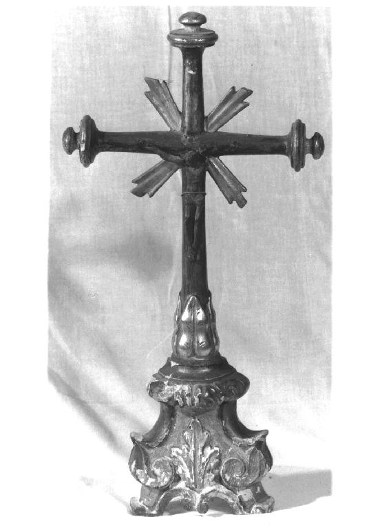 croce d'altare, serie - ambito parmense (fine sec. XVIII)