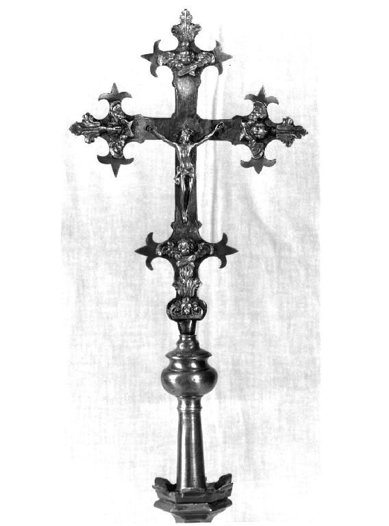 croce processionale - ambito emiliano (metà sec. XVIII)