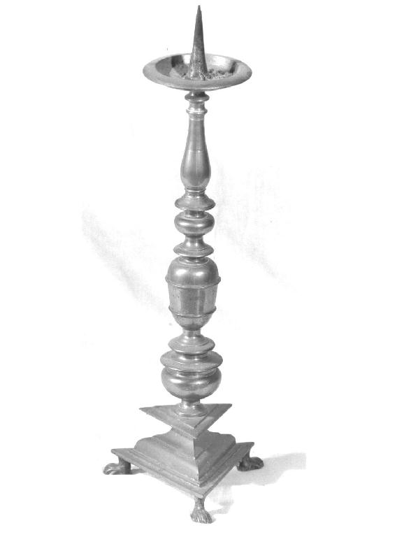 candeliere, serie - ambito emiliano (seconda metà sec. XIX)