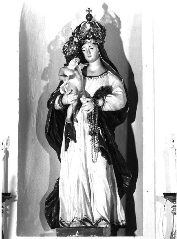 Madonna con Bambino (statua) - ambito emiliano (seconda metà sec. XVIII)