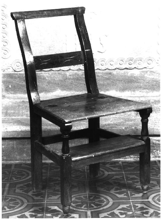 sedia - ambito parmense (inizio sec. XX)