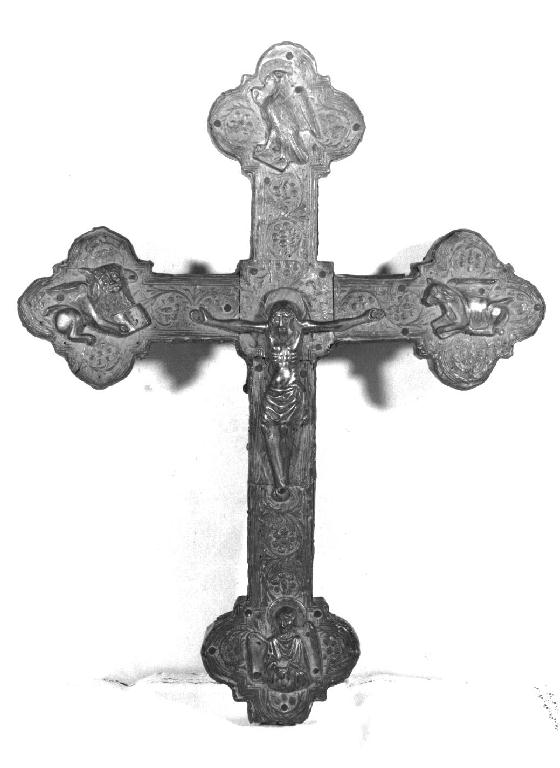 croce processionale - ambito emiliano (?) (inizio sec. XVI)