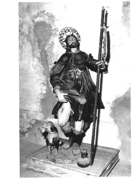 San Rocco (statua, opera isolata) - ambito emiliano (seconda metà sec. XVIII)