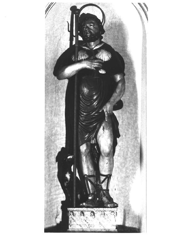 San Rocco (statua) - ambito parmense (sec. XVIII)