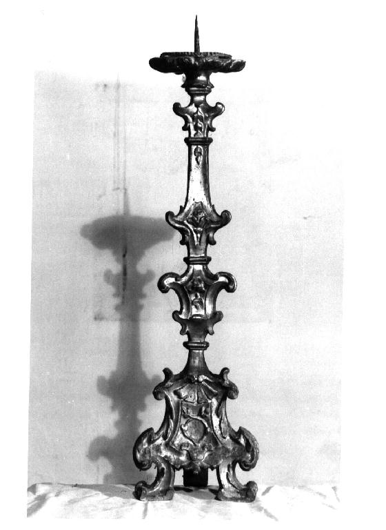 candeliere d'altare, serie di Seletti Giulio (sec. XVIII)