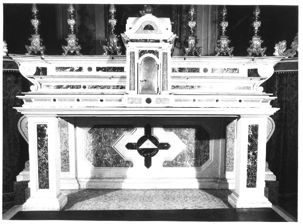 altare maggiore - ambito parmense (sec. XIX)