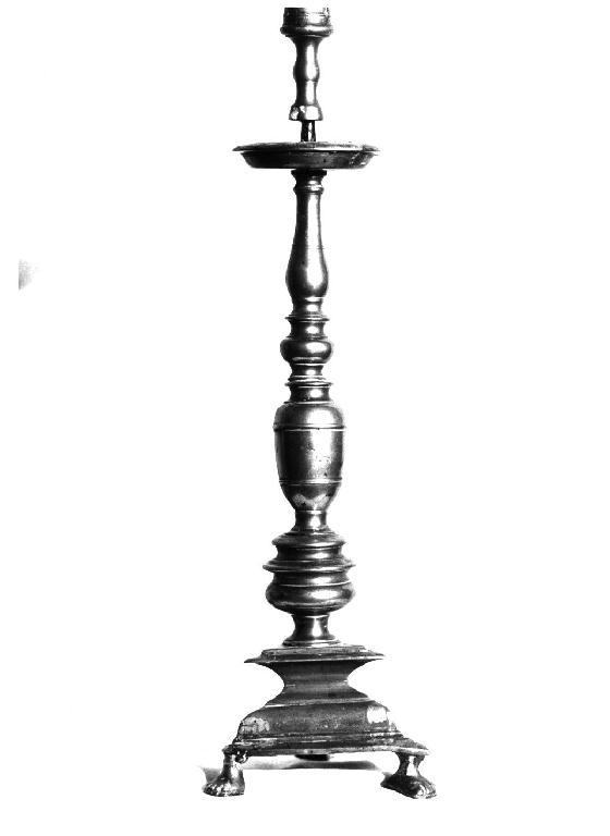candeliere d'altare, serie - ambito parmense, ambito parmense (sec. XVII)