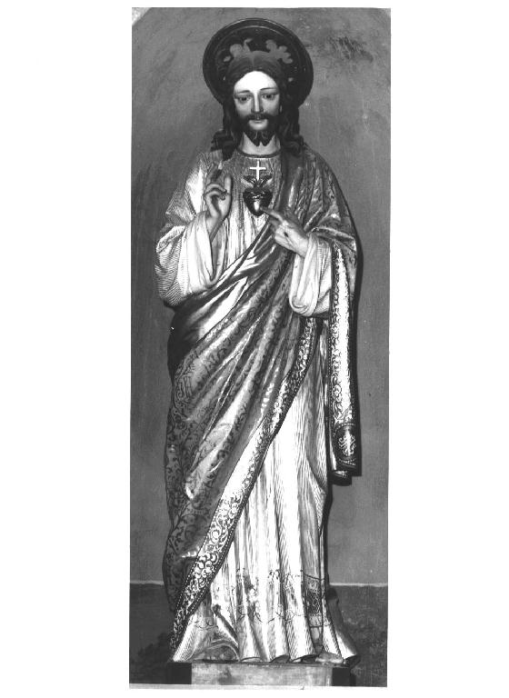 Sacro Cuore di Gesù (statua) - produzione Italia settentrionale (sec. XX)