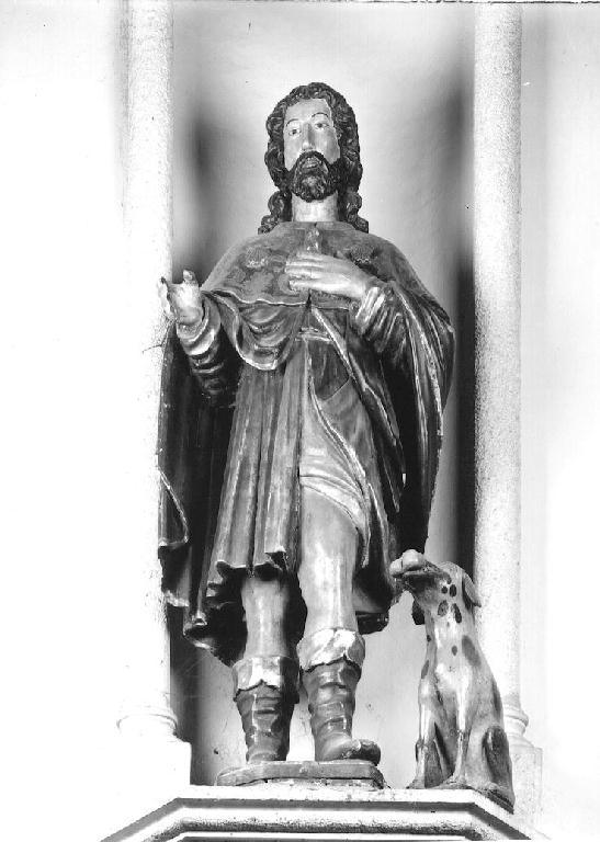 San Rocco (statua) - ambito emiliano (seconda metà sec. XVII)