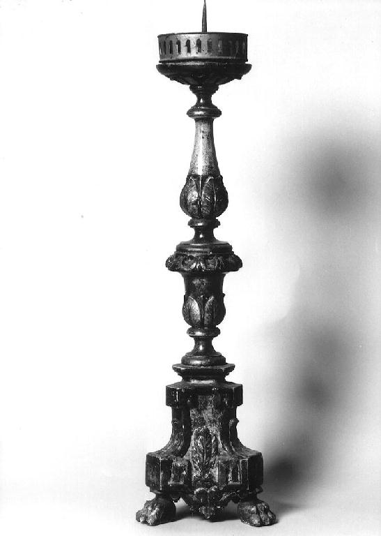 candelabro, serie - ambito parmense (ultimo quarto sec. XVIII)