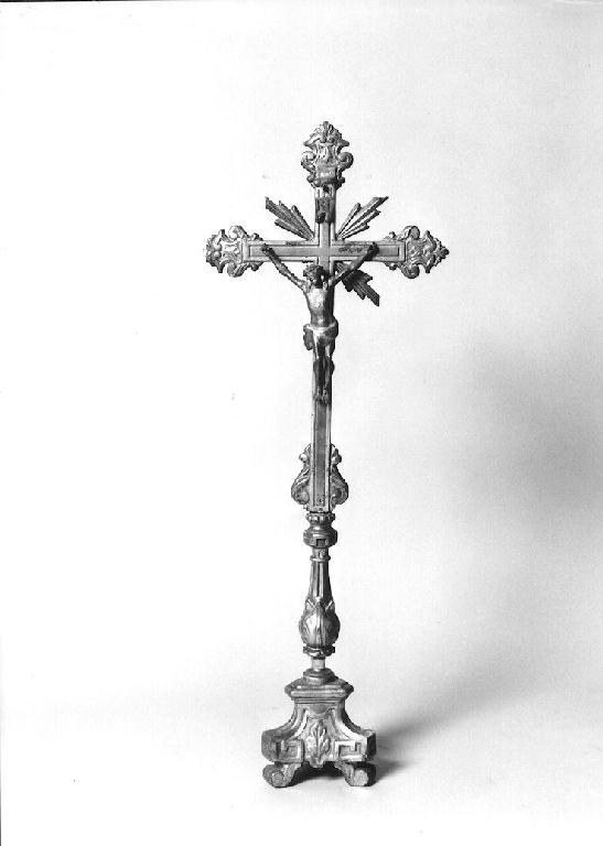croce da tavolo - ambito parmense (ultimo quarto sec. XVIII)