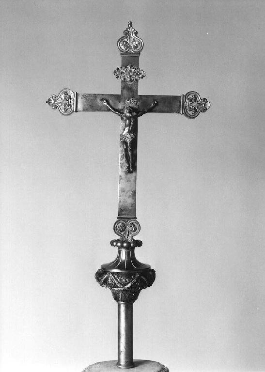 croce processionale di Vernazzi Luigi (primo quarto sec. XIX)