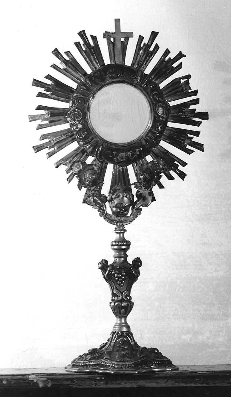 ostensorio di Cerutti Giuseppe (sec. XVIII)