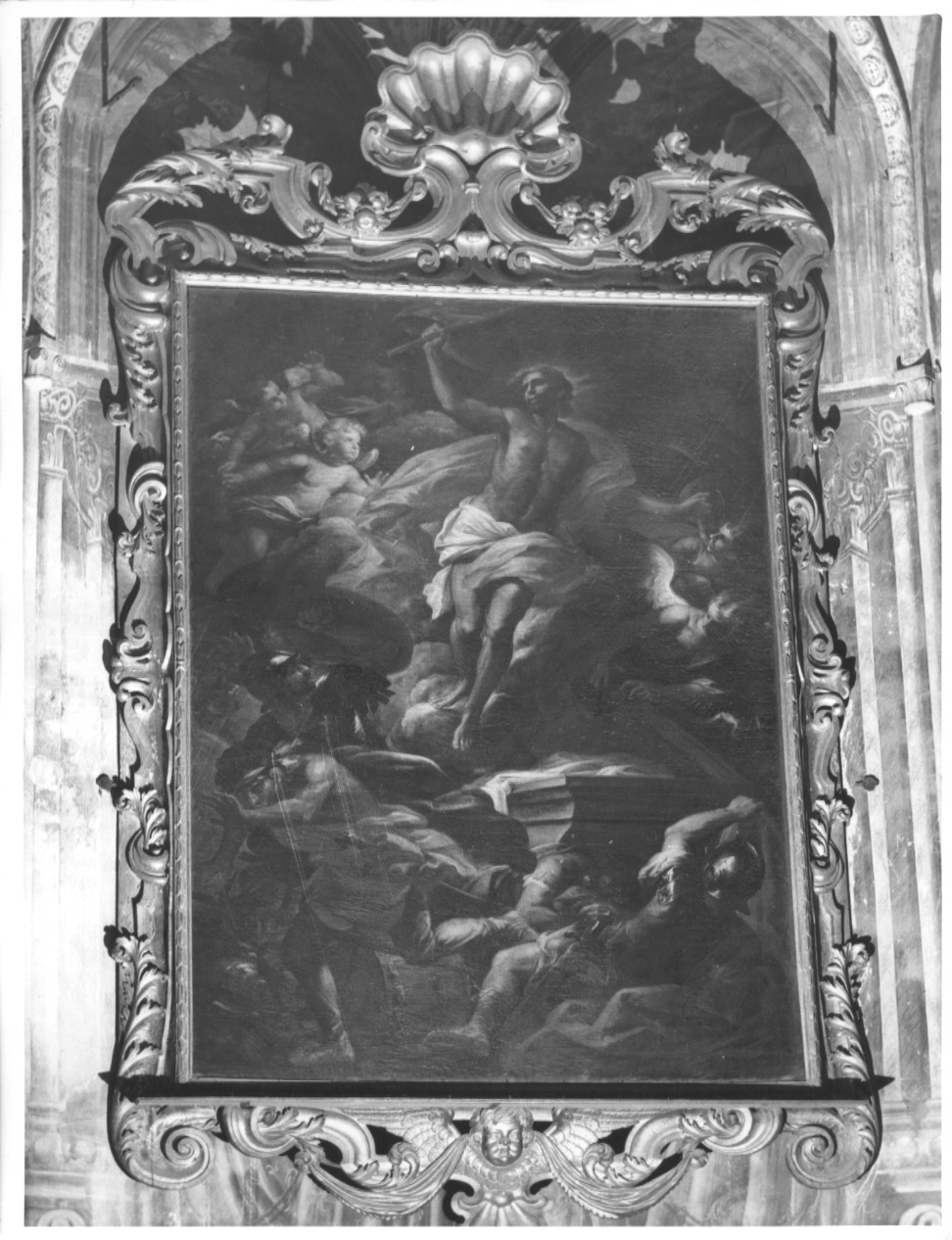 Resurrezione di Cristo v. anche Cristo Risorto (dipinto) di Monti Francesco detto Brescianino (sec. XVII)