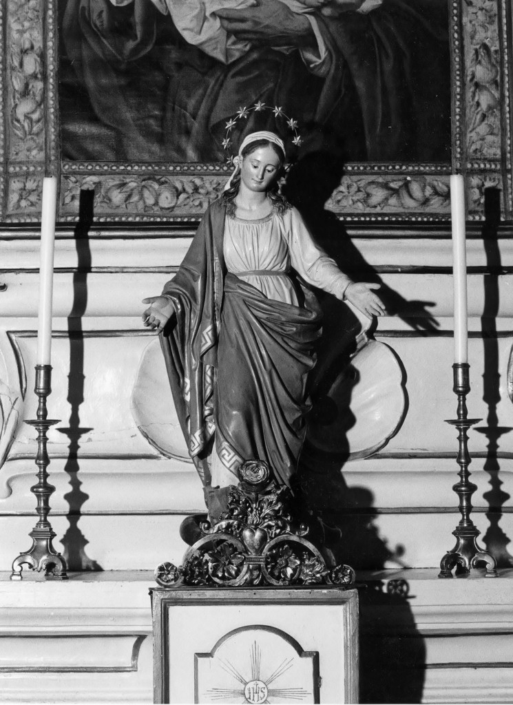 Immacolata concezione (statua) - ambito parmense (fine sec. XIX)