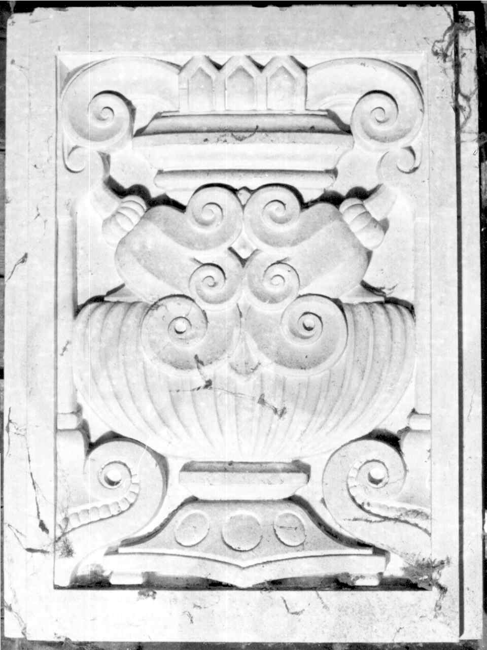 modello di decorazione, serie - ditta fornaci Chini, Borgo San Lorenzo (Fi) (primo quarto sec. XX)