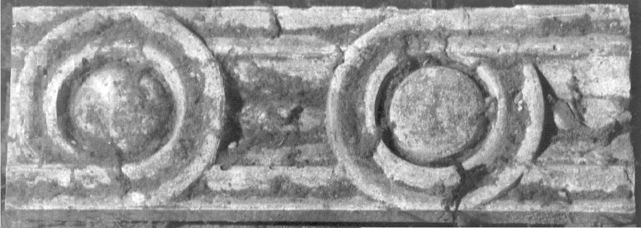 modello di decorazione, serie - ditta fornaci Chini, Borgo San Lorenzo (Fi) (primo quarto sec. XX)
