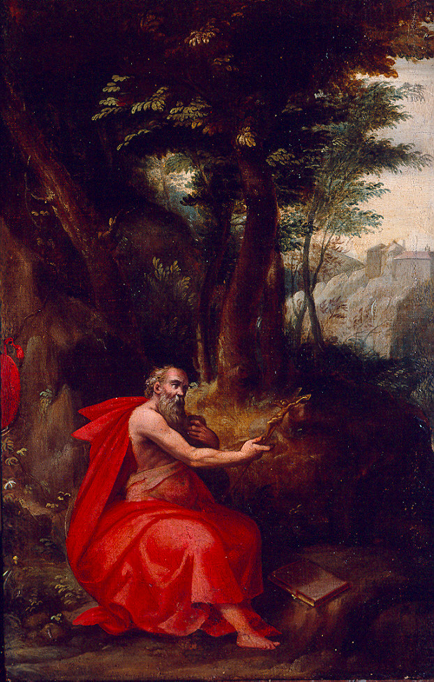 San Gerolamo (dipinto) di Soens Jan (sec. XVI)
