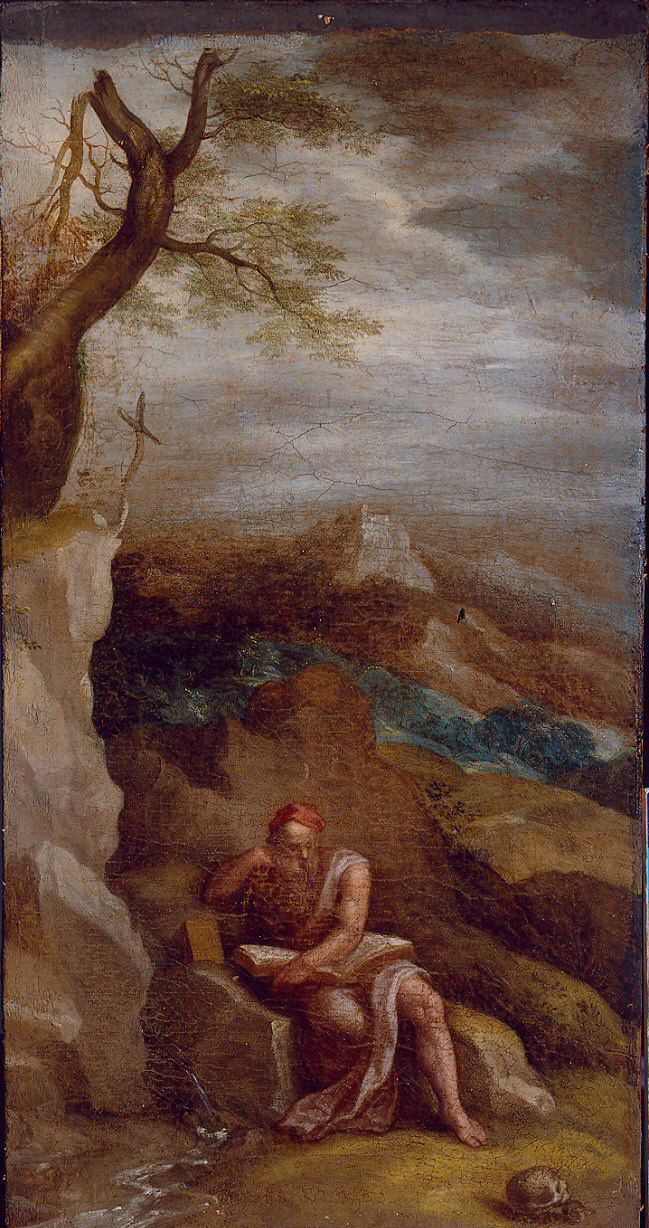 Eremita (dipinto) di Soens Jan (sec. XVI)