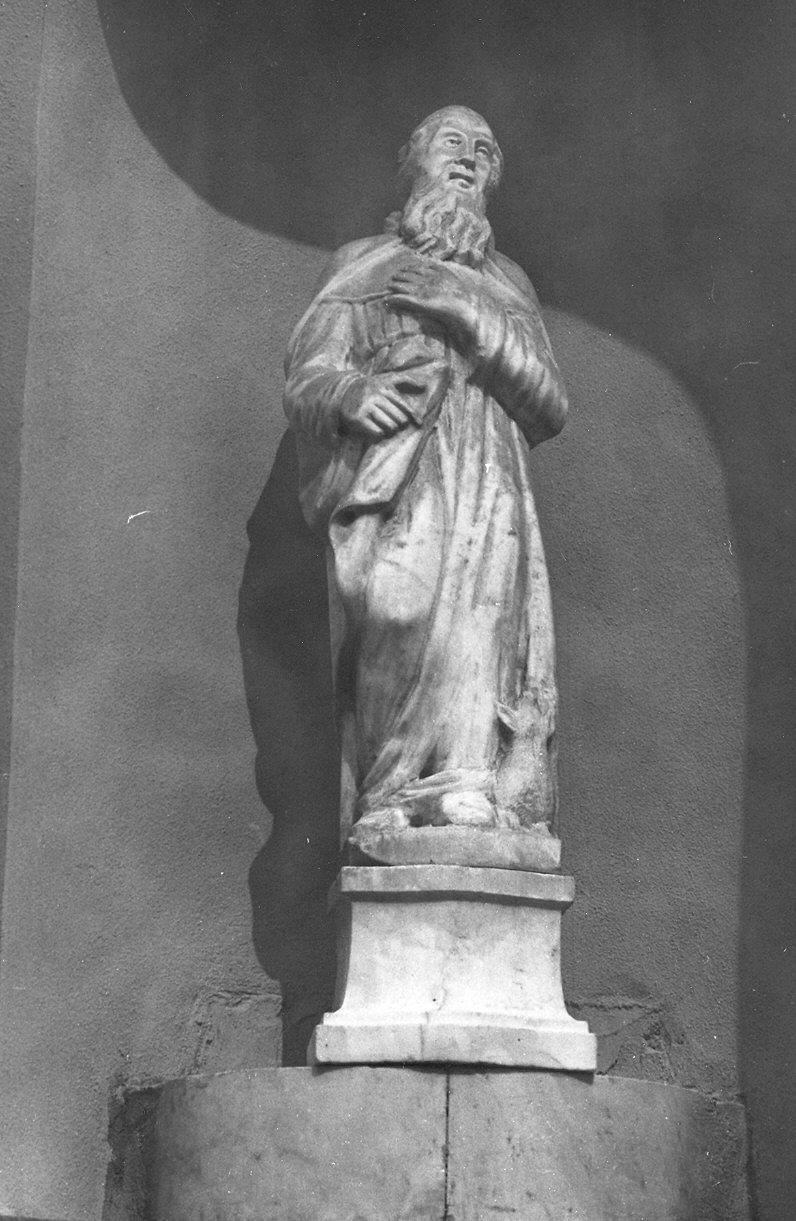 Sant'Antonio Abate (statua) - ambito emiliano (?) (inizio sec. XVII)