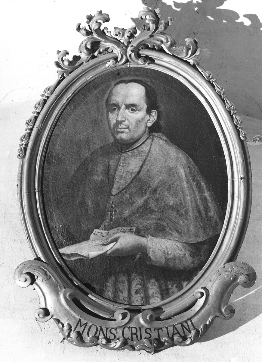 ritratto di Pietro Cristiani (dipinto) di Turbini Pietro (sec. XVIII)