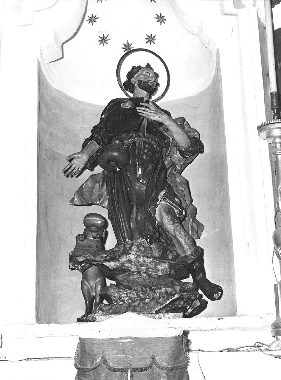 San Rocco (statua) - ambito ligure (?) (sec. XVIII)