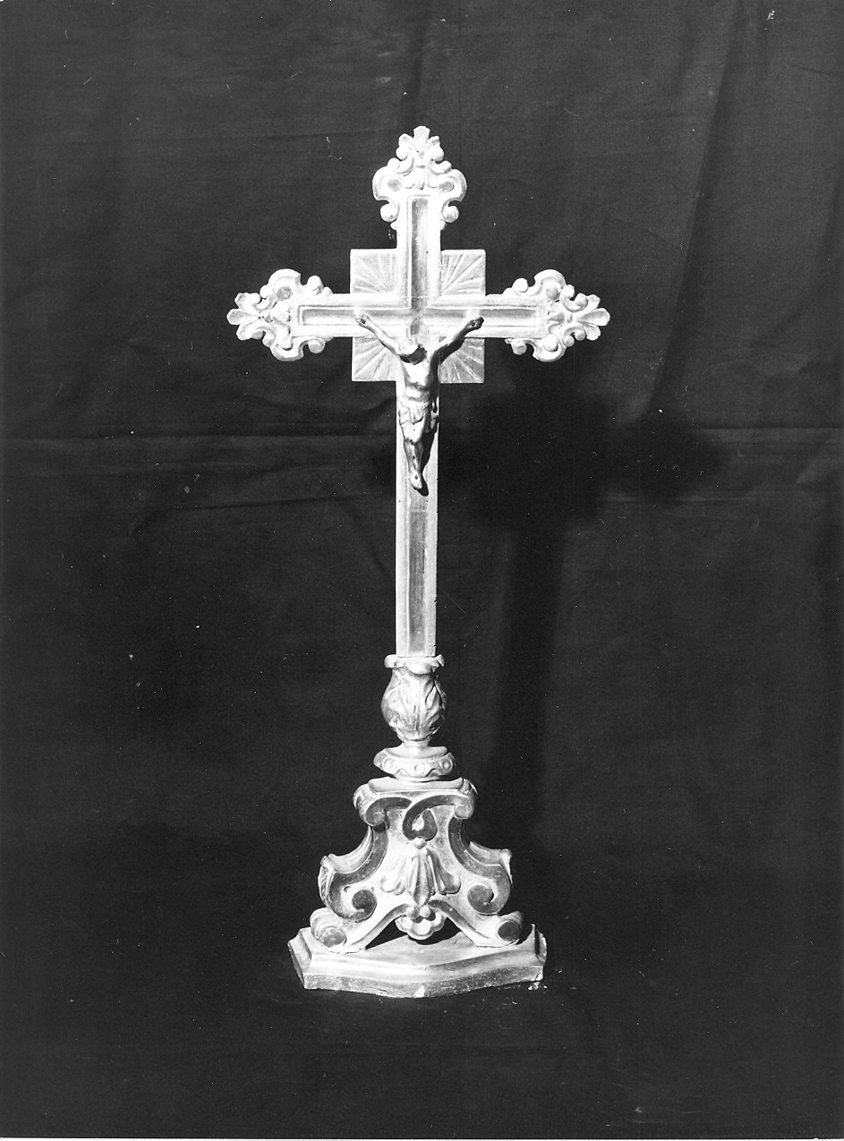 croce d'altare - ambito Italia settentrionale (sec. XIX)