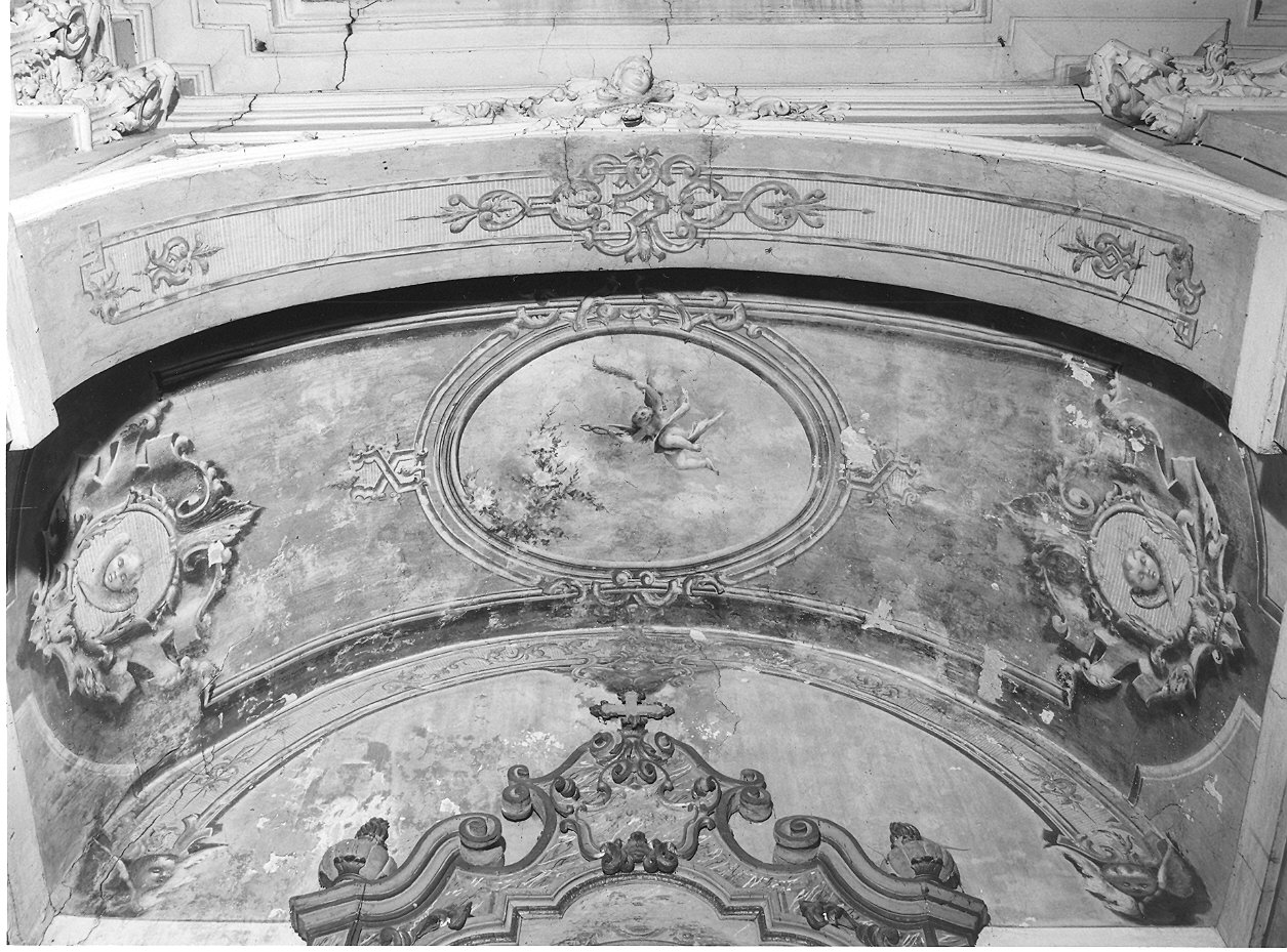Allegoria di S. Apollonia (decorazione pittorica) - ambito parmense (sec. XIX)